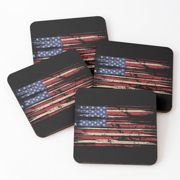 Item preview, Vintage American Flag Distressed Style designed and sold by DRMAMBA.