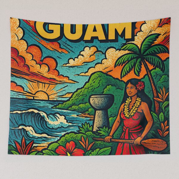 Item preview, Guam | Comics stylCartoone -  designed and sold by ComicsFactory.