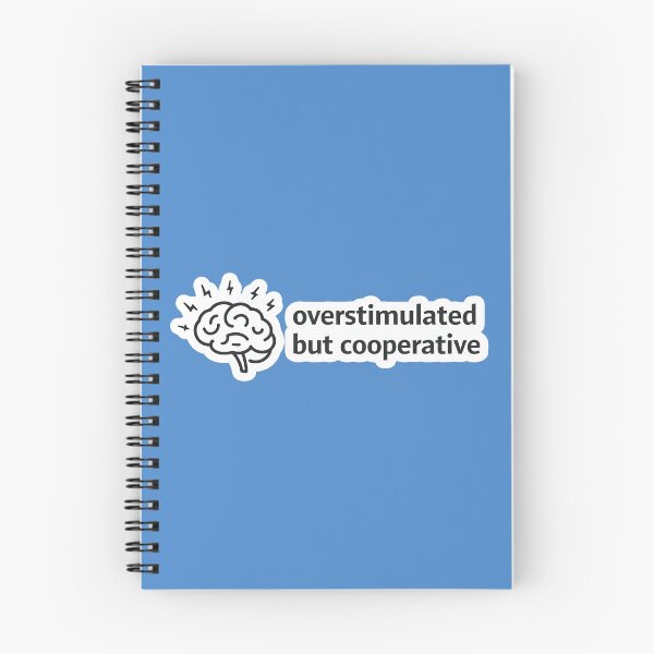 Item preview, Overstimulated But Cooperative Relatable Introvert Meme designed and sold by Retr0Tshirts.