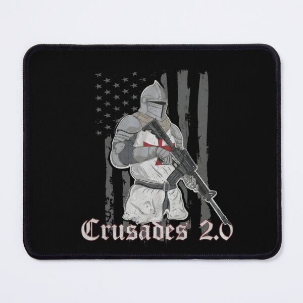 Item preview, Crusades 2.0 Knight Templar With Rifle Tactical Military Armor Patriot Art designed and sold by PonyRoniku.