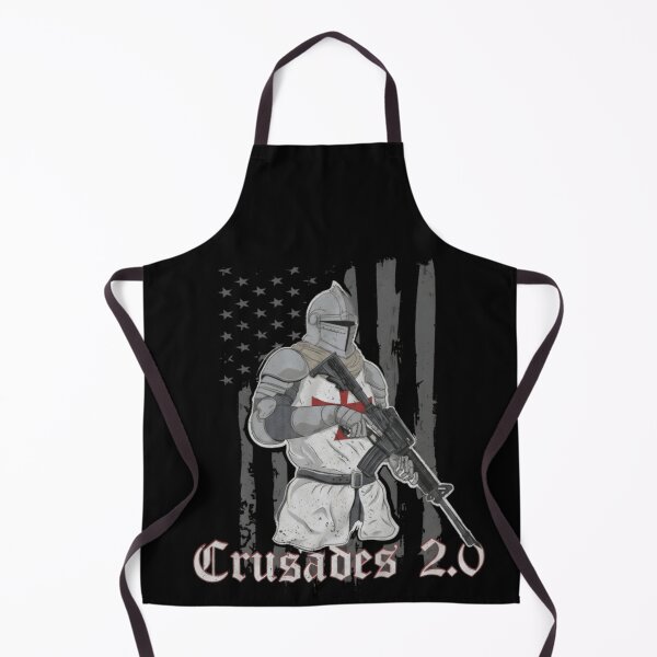 Item preview, Crusades 2.0 Knight Templar With Rifle Tactical Military Armor Patriot Art designed and sold by PonyRoniku.