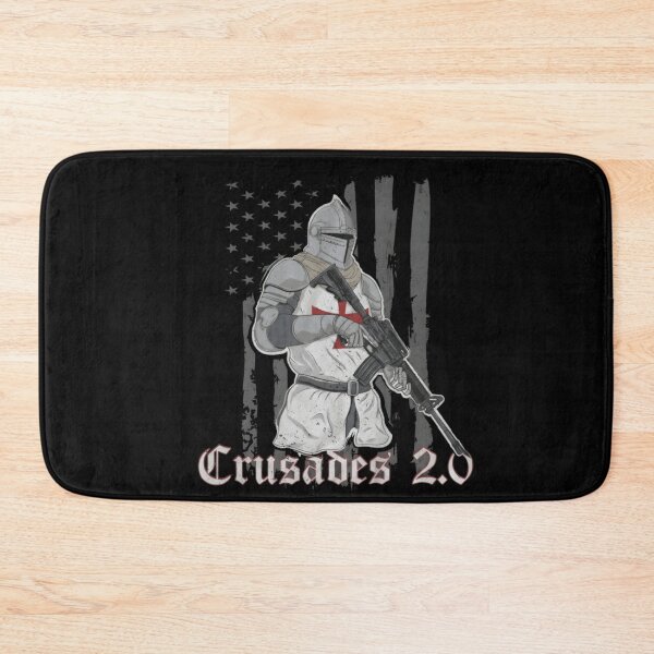 Item preview, Crusades 2.0 Knight Templar With Rifle Tactical Military Armor Patriot Art designed and sold by PonyRoniku.
