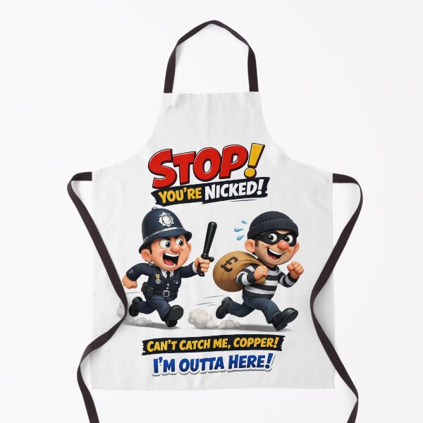 Item preview, English Police Funny designed and sold by MarkColeImaging.