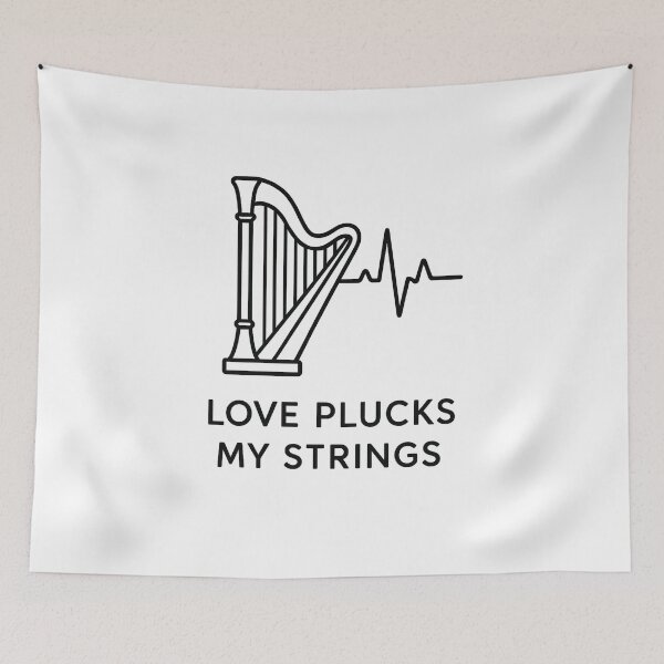 Item preview, Funny Gift For Bride Romantic Harp Quote Gift designed and sold by Virelo.