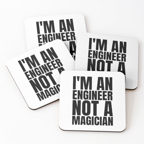 Item preview, I'm an engineer not a magician designed and sold by Dondonmart.
