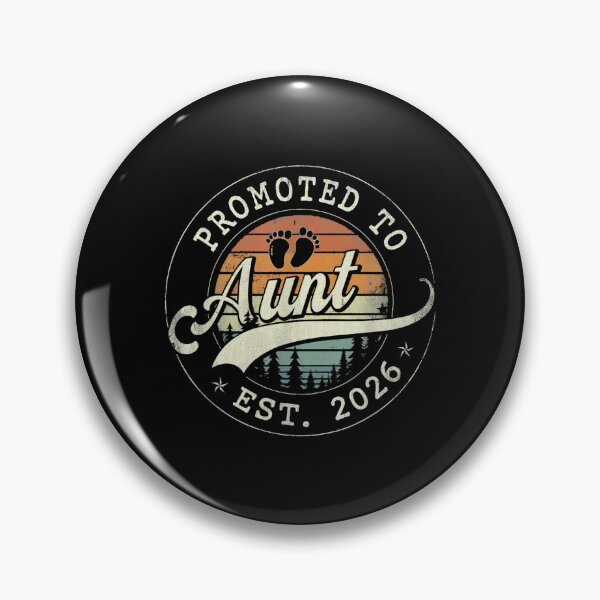 Item preview, Promoted To Aunt Est. 2026 New Aunt Expecting Family Gift designed and sold by salmzouriart.