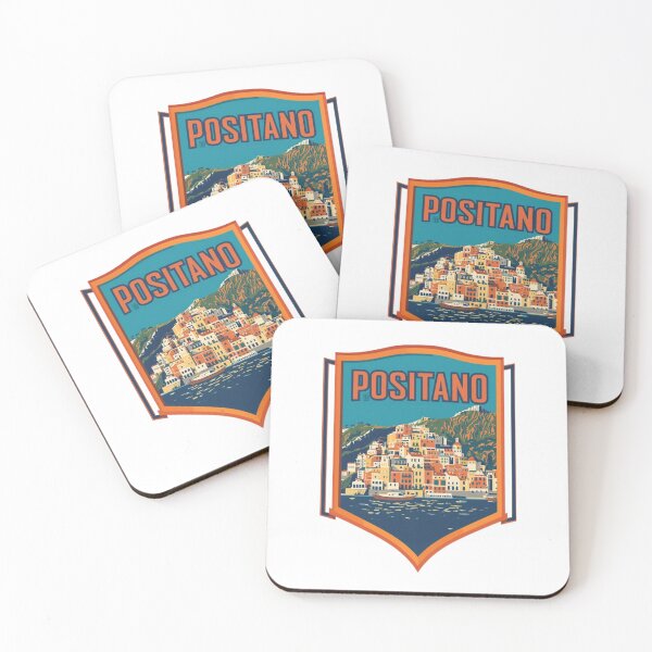 Aperçu de l'œuvre Positano, Italie créée et vendue par PamLeeDesign.