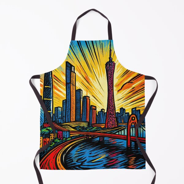 Item preview, Guangzhou, city | Comics stylCartoone -  designed and sold by ComicsFactory.