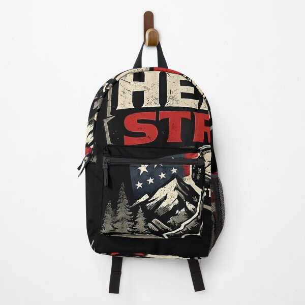 Item preview, Vintage Heavy Stride Patriotic Rucking Hiking USA American Flag designed and sold by clarabersetart.