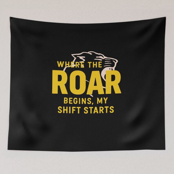 Item preview, Behavior Technician Wildlife Trainer Where The Roar Begins My Shift Starts designed and sold by Virelo.