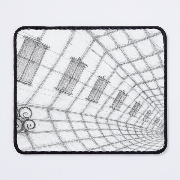 Item preview, Surreal Tunnel Perspective Sketch designed and sold by blankTeeShirt.