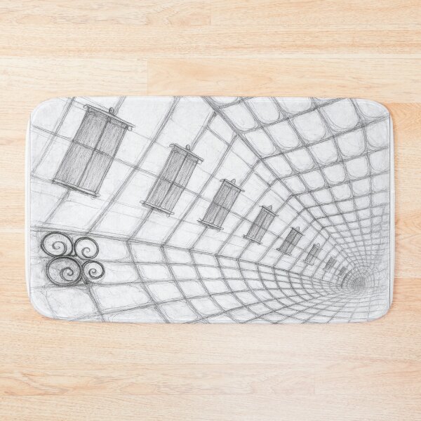 Item preview, Surreal Tunnel Perspective Sketch designed and sold by blankTeeShirt.