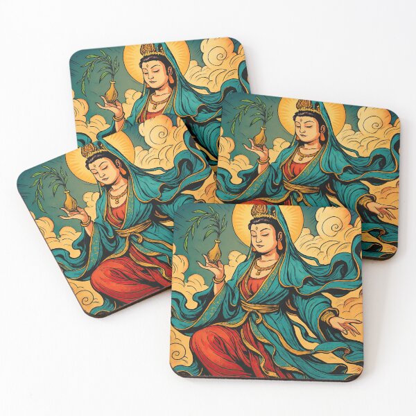 Item preview, Guanyin, Chinese bodhisattva | Comics stylCartoone -  designed and sold by ComicsFactory.