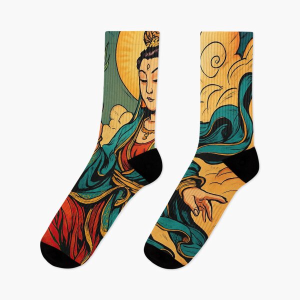 Item preview, Guanyin, Chinese bodhisattva | Comics stylCartoone -  designed and sold by ComicsFactory.