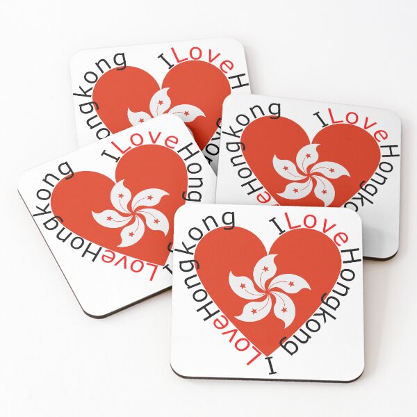 Item preview, I Love Hongkong  Heart designed and sold by TheIconSmith.