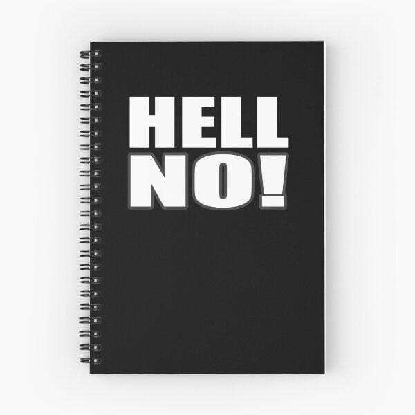 Item preview, Hell No! designed and sold by HoneyBadgerBox.