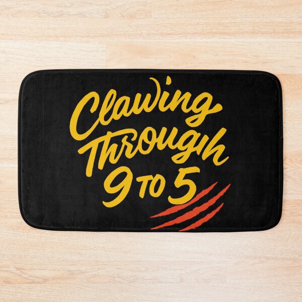 Item preview, Clawing Through 9 to 5 - Wildlife Trainer Motivation designed and sold by Virelo.