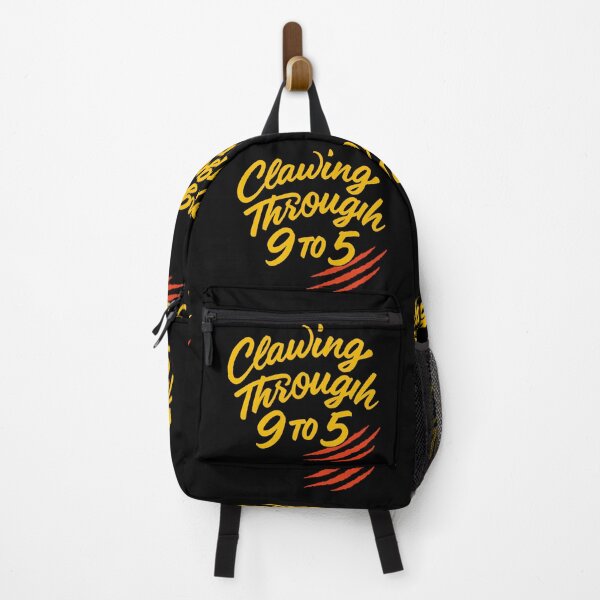 Item preview, Clawing Through 9 to 5 - Wildlife Trainer Motivation designed and sold by Virelo.
