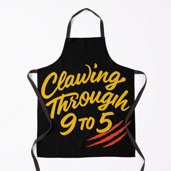 Item preview, Clawing Through 9 to 5 - Wildlife Trainer Motivation designed and sold by Virelo.