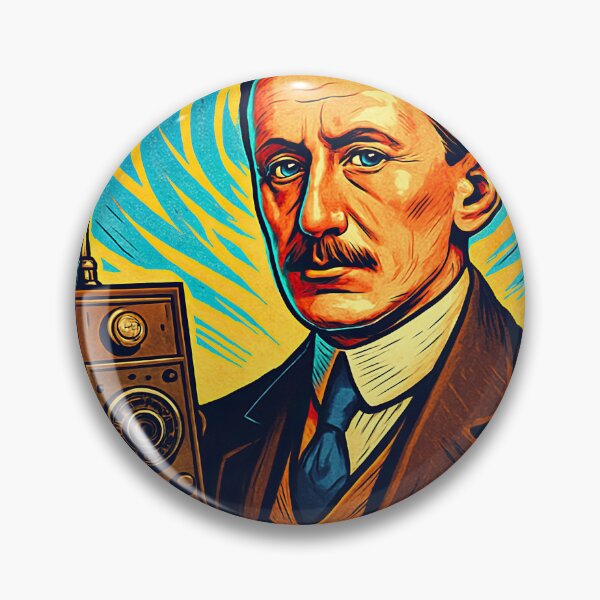 Artikelvorschau, Guglielmo Marconi | Comics styCartoone - entworfen und verkauft von ComicsFactory.