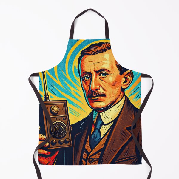 Item preview, Guglielmo Marconi | Comics stylCartoone -  designed and sold by ComicsFactory.