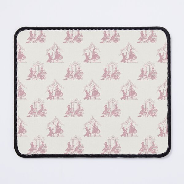 Item preview, Regencycore toile print - blush on cream designed and sold by LittleBettyMakes.