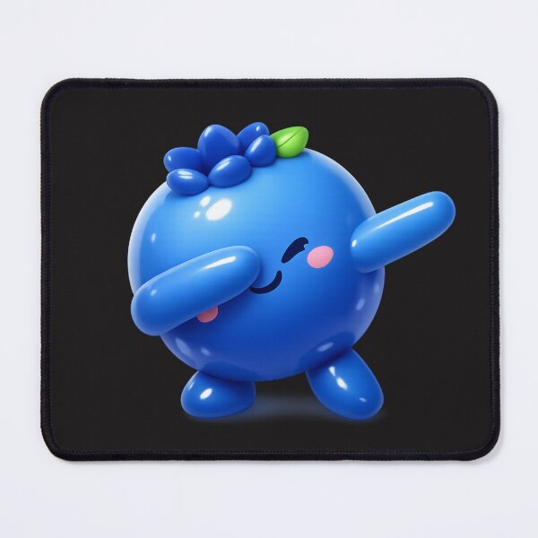 Item preview, Cute Dabbing Blueberry | Kawaii Fruit Dance Character designed and sold by Moons Studio.