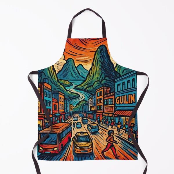 Item preview, Guilin, city | Comics stylCartoone - designed and sold by ComicsFactory.