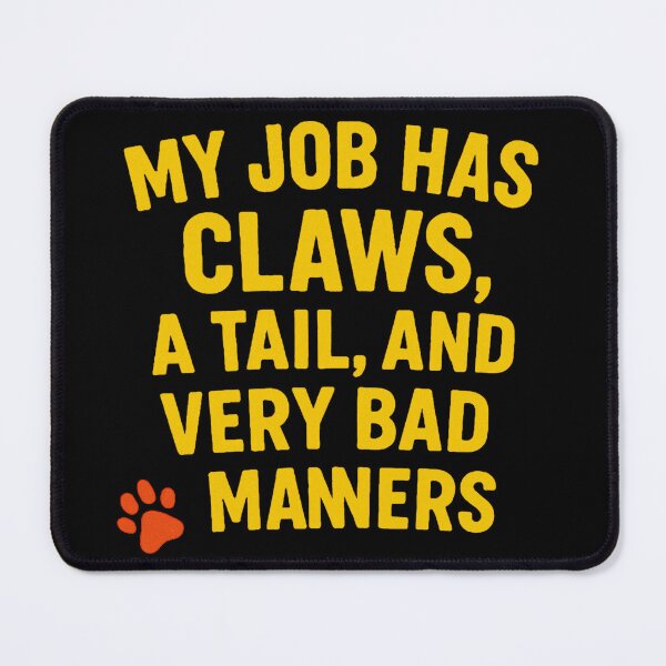 Item preview, Behavior Technician Wildlife Trainer My Job Has Bad Manners designed and sold by Virelo.