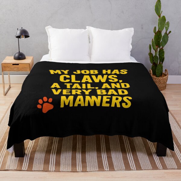 Item preview, Behavior Technician Wildlife Trainer My Job Has Bad Manners designed and sold by Virelo.