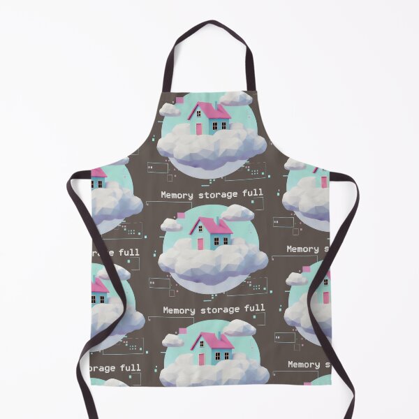 Item preview, Memory Storage Full - Cloudy Dream House Art designed and sold by SplashTastic.
