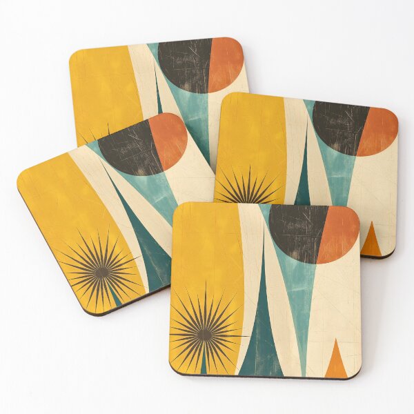 Item preview, Retro Geometric Mid Century Design designed and sold by CheersTOGETHER.