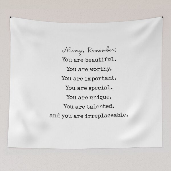 Item preview, always remember : You are beautiful designed and sold by corbrand.