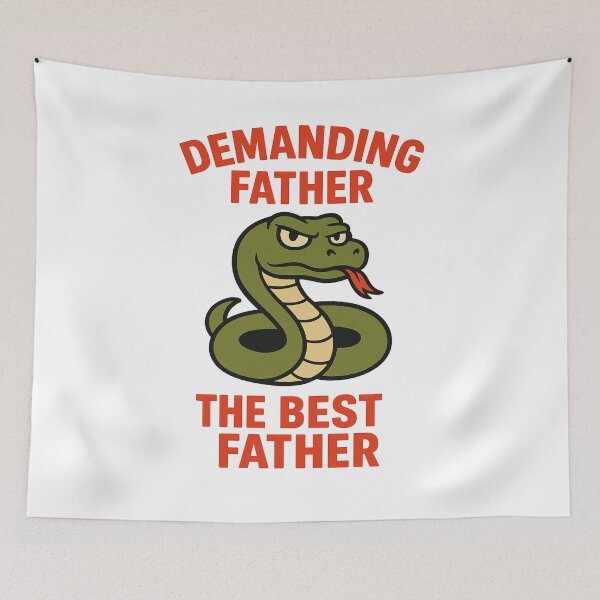 Item preview, Snake Dad Demanding Father  designed and sold by Virelo.