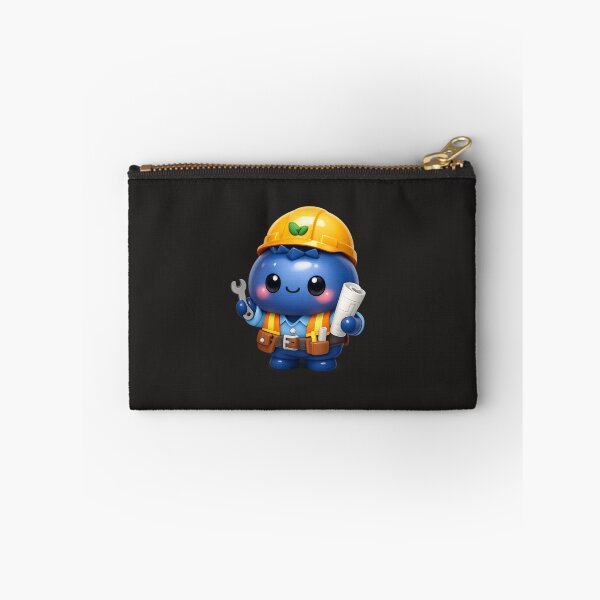 Item preview, Cute Blueberry Engineer | Kawaii Fruit Character designed and sold by Moons Studio.