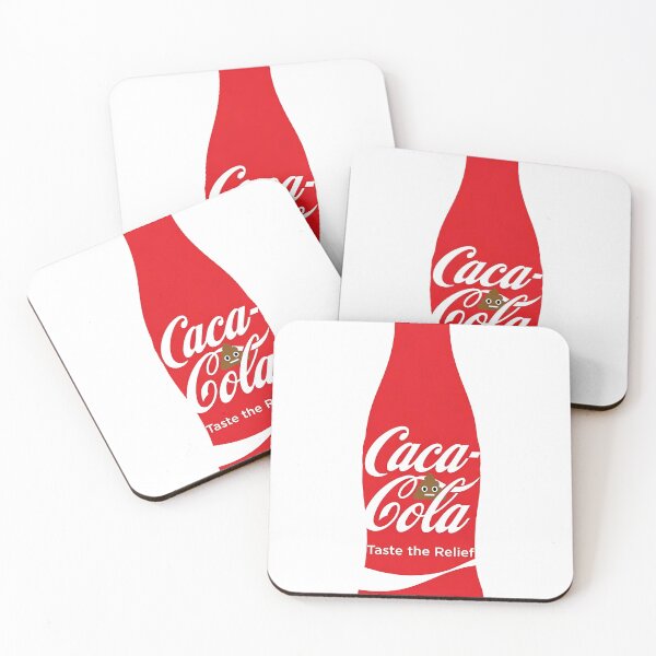 Item preview, Caca-Cola Taste The Relief Poop Parody Logo designed and sold by MEGACoolShades.