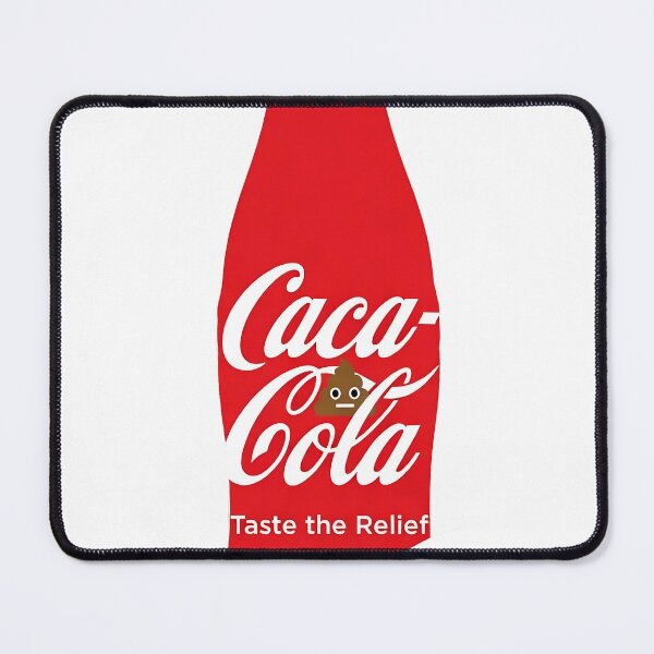 Item preview, Caca-Cola Taste The Relief Poop Parody Logo designed and sold by MEGACoolShades.
