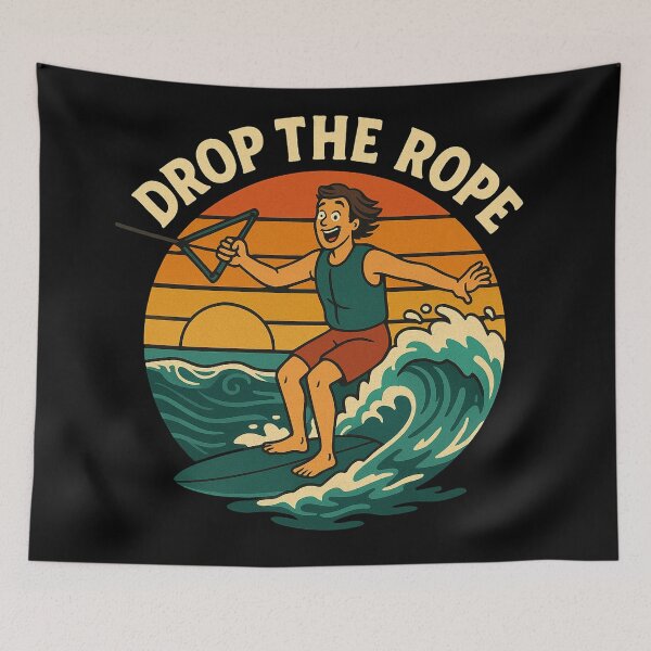 Item preview, Wake Surf Drop The Rope designed and sold by Virelo.