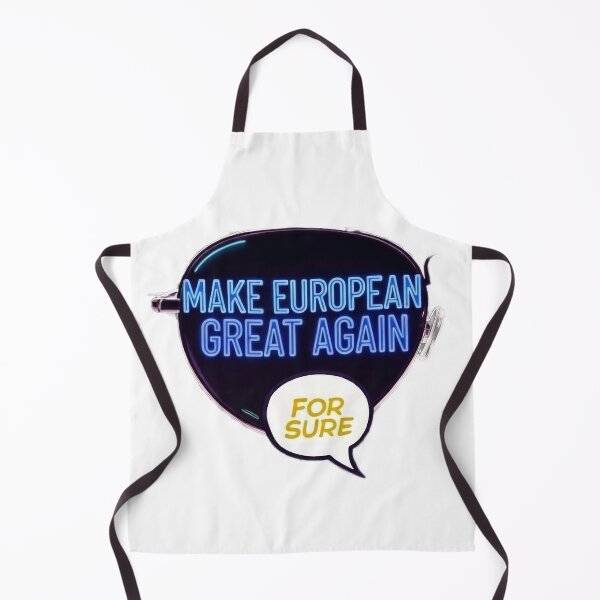 Item preview, Make European Great Again Neon EU Flag Aviator Meme | For Sure designed and sold by MEGACoolShades.