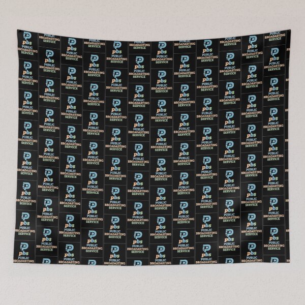 Item preview, Retro Public Broadcasting Vintage Logo Design designed and sold by JacobAaBShopus.