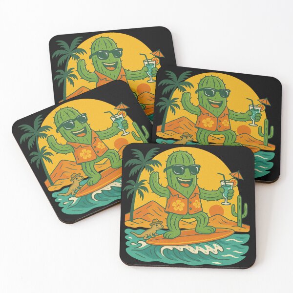 Item preview, Wake Surf Surfing Cactus designed and sold by Virelo.
