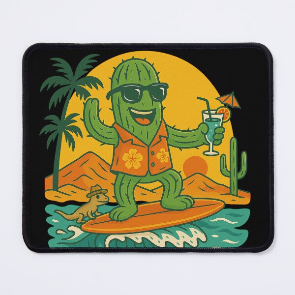 Item preview, Wake Surf Surfing Cactus designed and sold by Virelo.