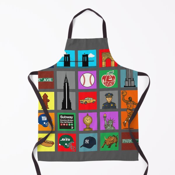 Item preview, New York Icons Travel Poster designed and sold by rogue-design.