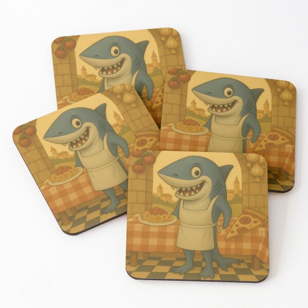 Item preview, Italian Brainrot Chef Surreal Meme Shark In Italy designed and sold by Virelo.