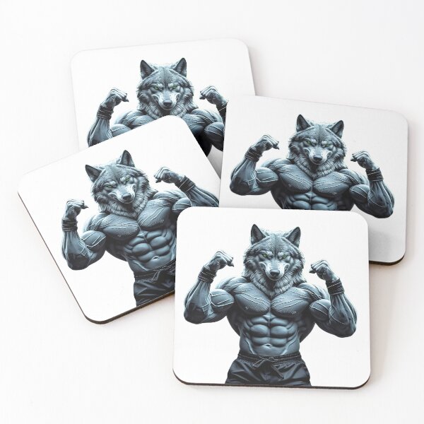 Item preview, Alpha Wolf Flex Gym Shirt Savage Bodybuilder Wolf Powerlifting Fitness Beast Mode Graphic Tee for Hardcore Lifters Strength Training Apparel designed and sold by MillionaireGenZ ⭐⭐⭐⭐⭐ (5.0).