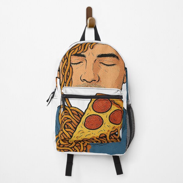 Item preview, Italian Brainrot Surreal Pop Art Explosion of Spaghetti and Pizza designed and sold by Virelo.