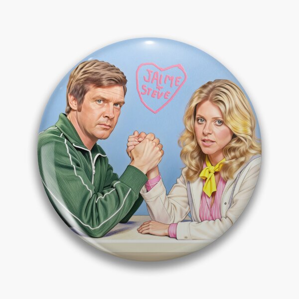 Item preview, Jaime + Steve, The Six Million Dollar Man & The Bionic Woman designed and sold by Steve McKinnis.