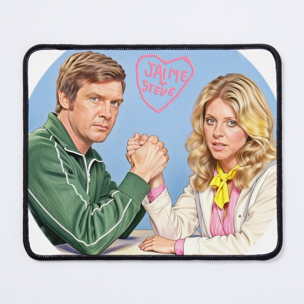 Item preview, Jaime + Steve, The Six Million Dollar Man & The Bionic Woman designed and sold by Steve McKinnis.