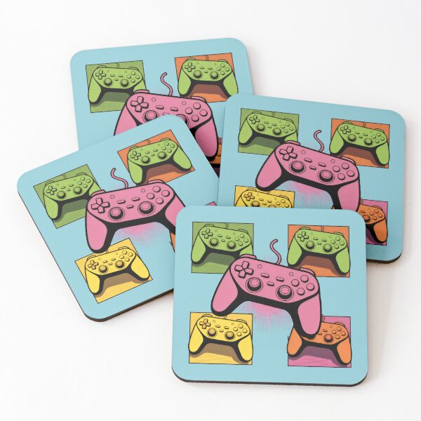 Item preview, Pop Art Retro Gaming Controller - Gamer Aesthetic designed and sold by SplashTastic.