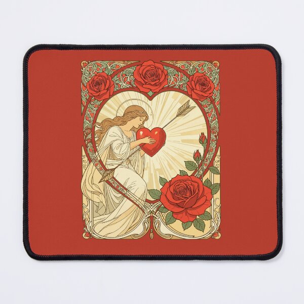 Item preview, Love, Gently Held Vintage Art Nouveau Romance designed and sold by taiche.
